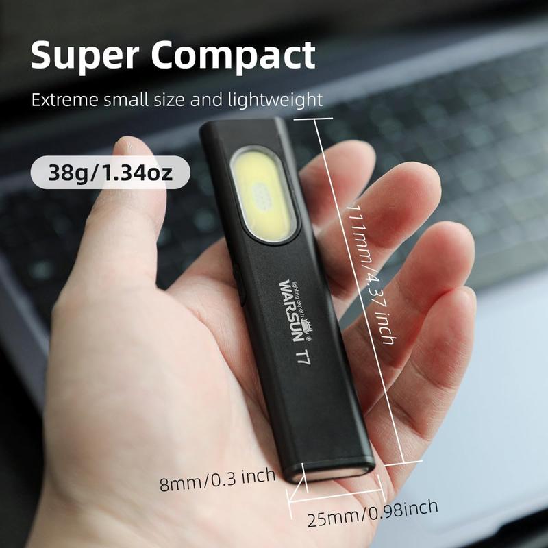 Compact Multi-Mode Pocket LED Flashlight