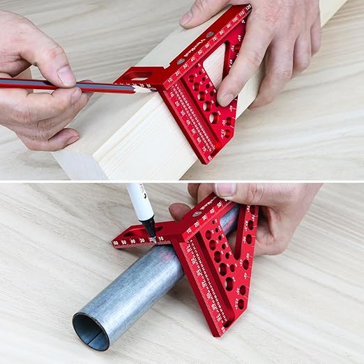 Precision Multi-Angle Marking Ruler