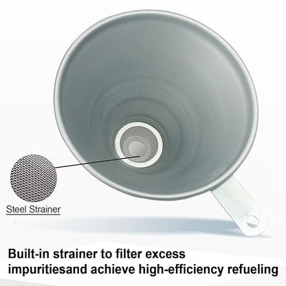 Steel Bendable Universal Spout Funnel