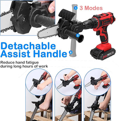 Chainsaw Drill Attachment Kit