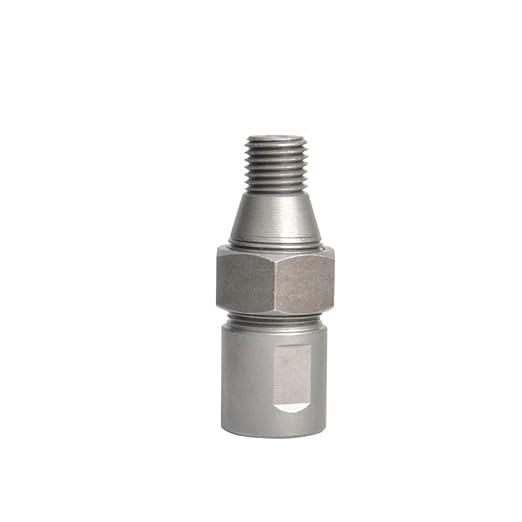 M22 Chrome Steel Arbor Adapter for Rotary Hammers