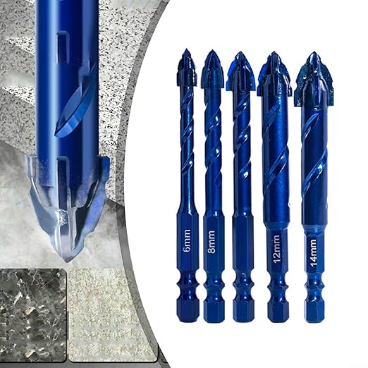 Offset Cutting Edge Tile Drill Bits
