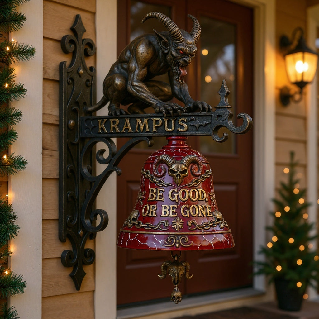 Krampus Door Knocker