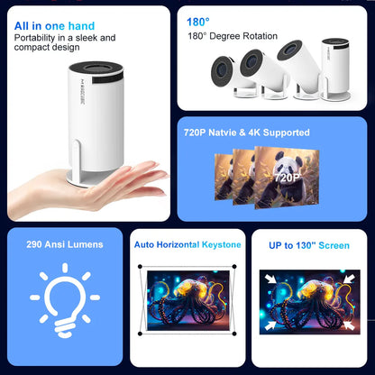 Portable 4K Cinema Projector