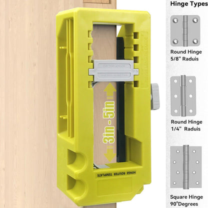 Door Hinge Router Template