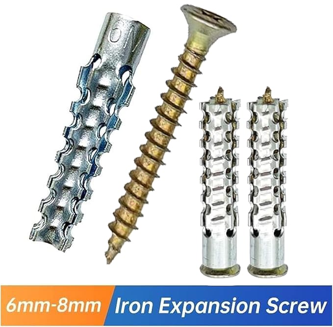 Metal Expansion Anchor and Screw Set