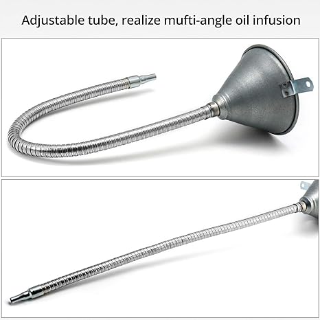 Steel Bendable Universal Spout Funnel