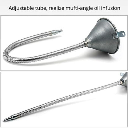 Steel Bendable Universal Spout Funnel