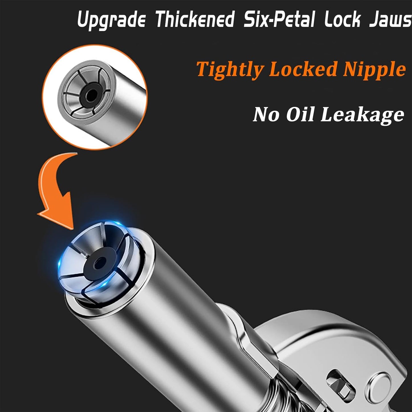 High Pressure Quick Release Grease Coupler