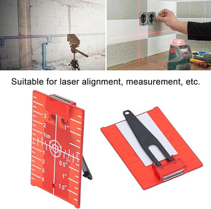 High‐Visibility Reflective Laser Target Panel(2 Pcs)