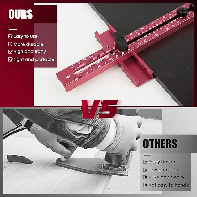 3 in 1 Router Milling Groove Bracke