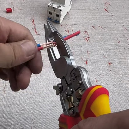 8-in-1 Multifunctional Wire Stripper with Electricity Measurement