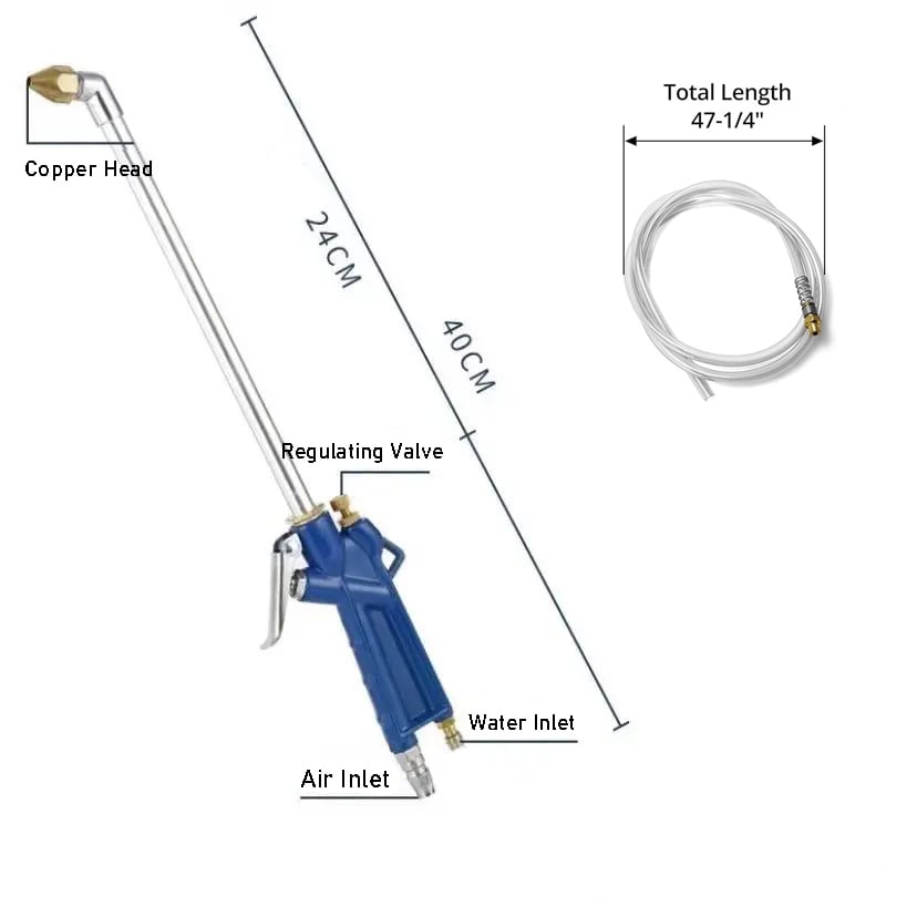 Powerful Multi-Use Cleaning Airbrush