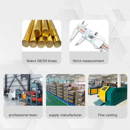 360° Swivel Telescoping Brass Extension Fitting