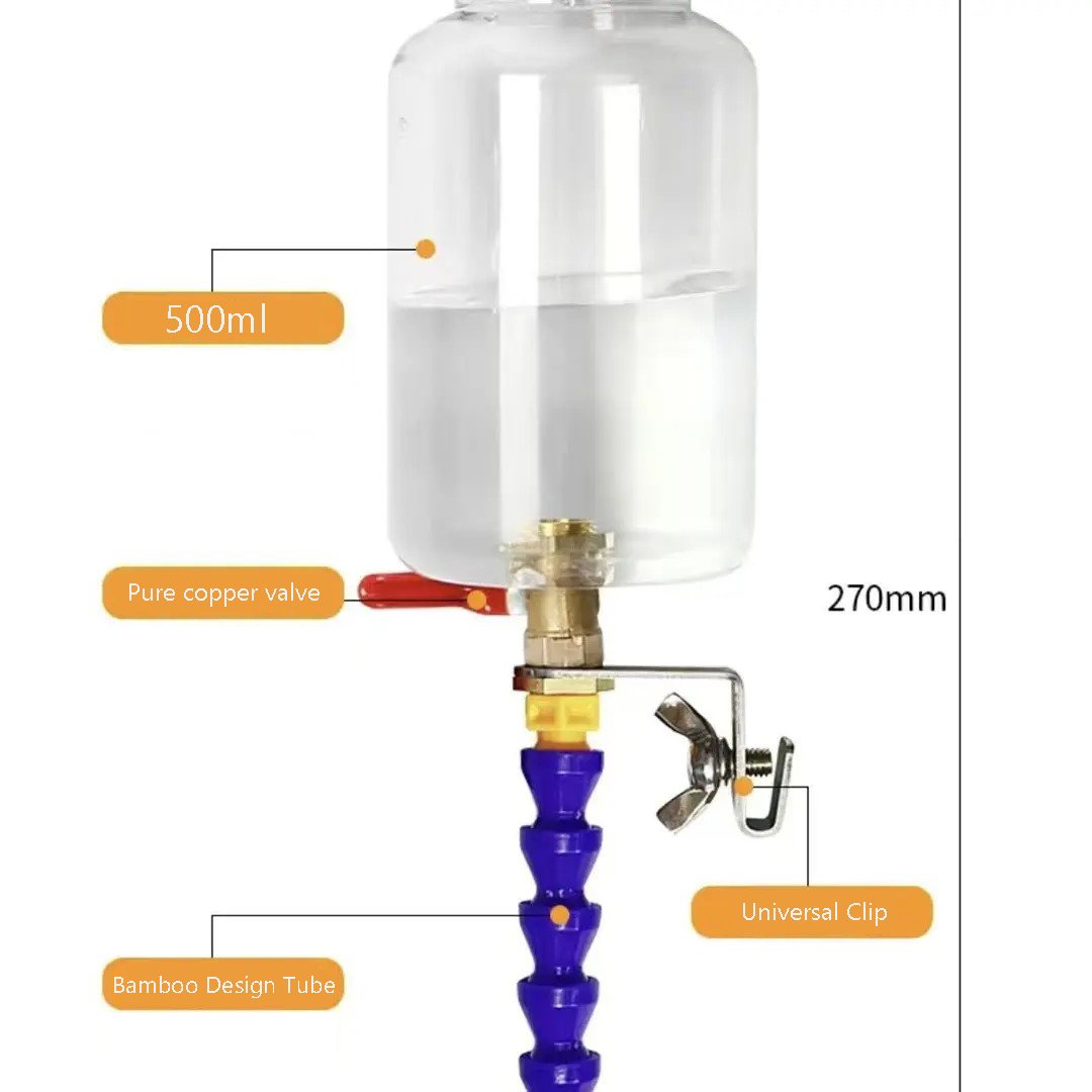 500 ml Cutting-Machine Water Spray & Dust Collector