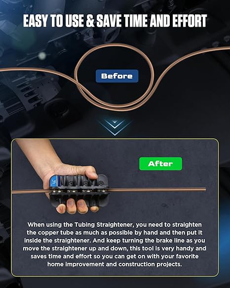 Handheld Brake Line Tubing Straightener