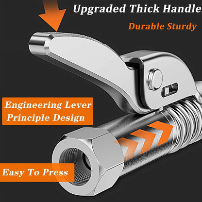 High Pressure Quick Release Grease Coupler