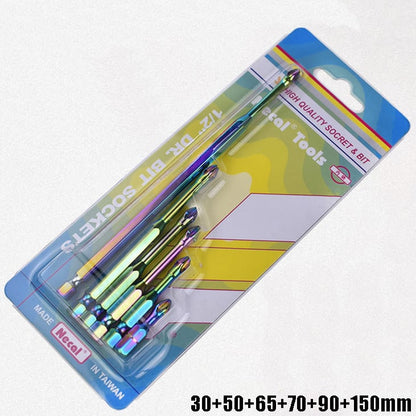 Color-Quenched S3 Alloy Drill Bit Set