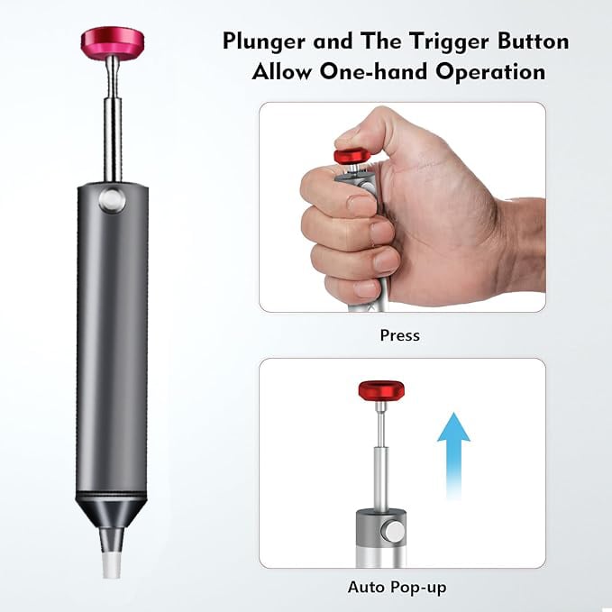 Innovative Silicone Nozzle Desoldering Pump