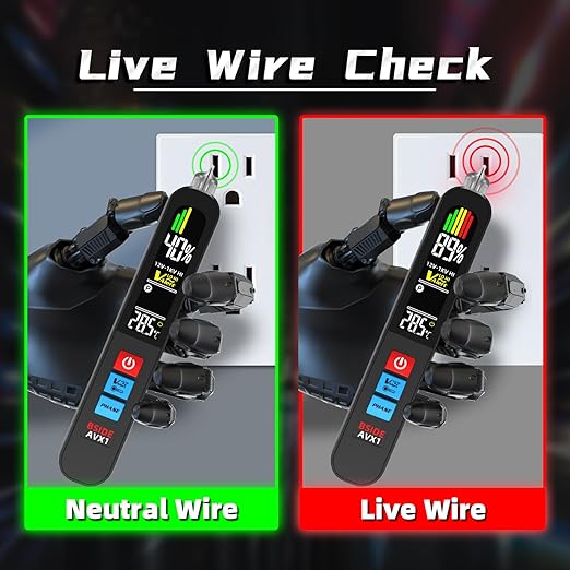 AVX1 3‐Phase Non‐Contact Voltage & Rotation Tester