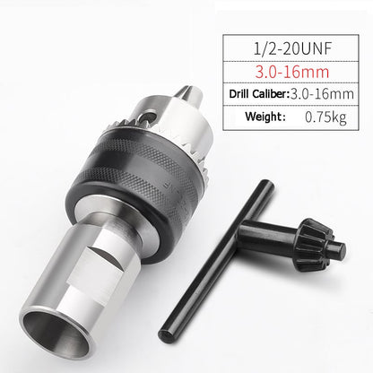 Heavy-Duty 1/2′′ Impact Drill Chuck with Adapter