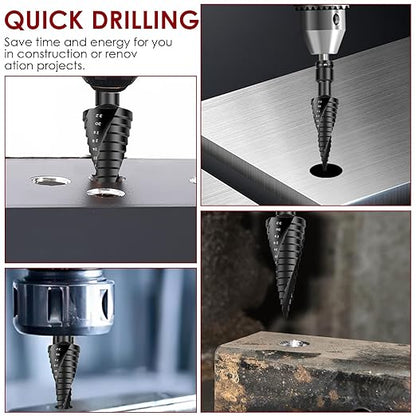 Spiral Step Drill Bit