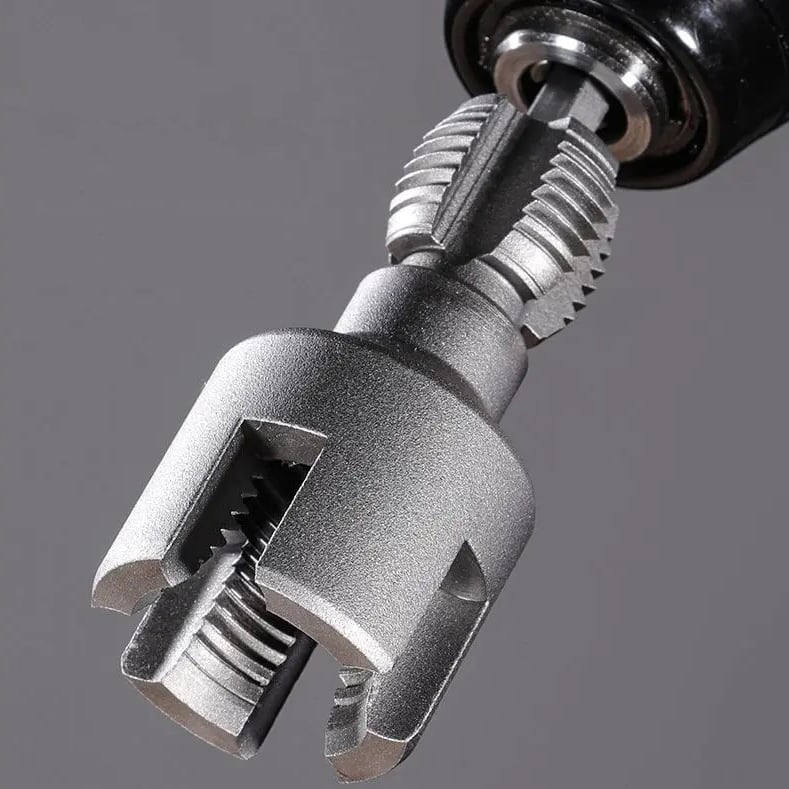 Dual-Head SDS Drill Pipe Thread Remover & Cutter