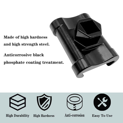 Dual-Action 1⁄2′′/21 mm Wrench Extender