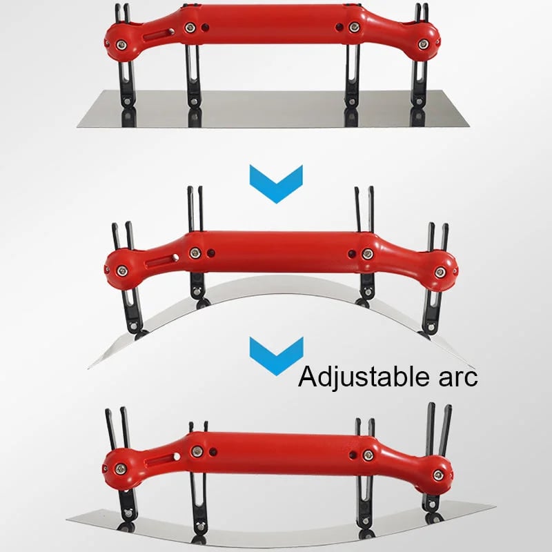 Adjustable Arc Scraper Multi-function Putty Scraper