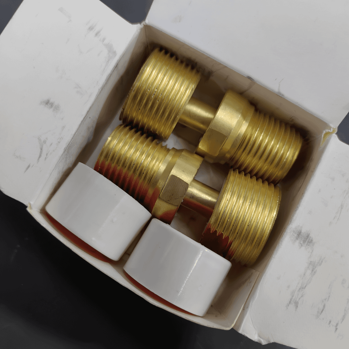 Adjustable Brass Eccentric Shower Elbow Adapter (A Pair)