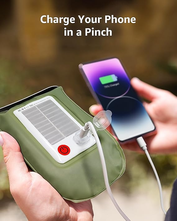 Inflatable 24′′ Foldable LED Camping Lantern