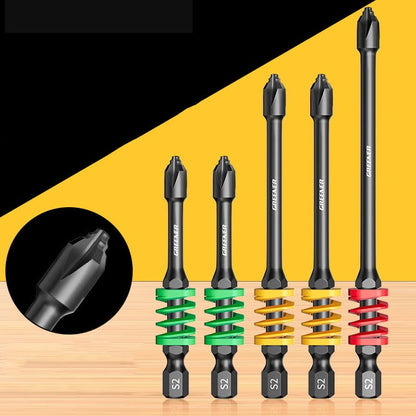 3 Pcs Magnetic Spring Screwdriver Bit