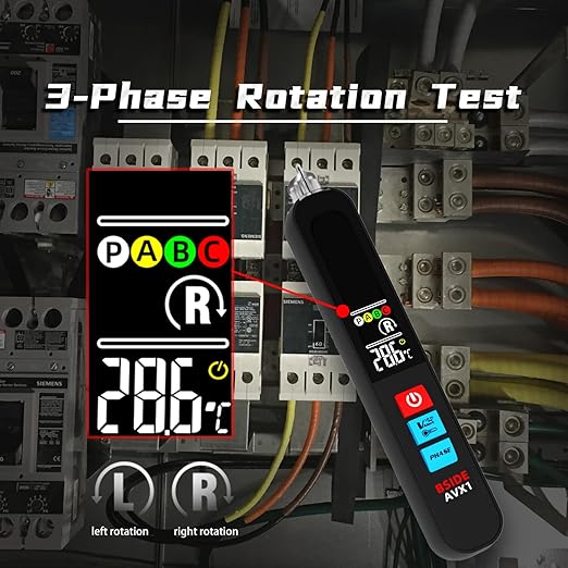 AVX1 3‐Phase Non‐Contact Voltage & Rotation Tester