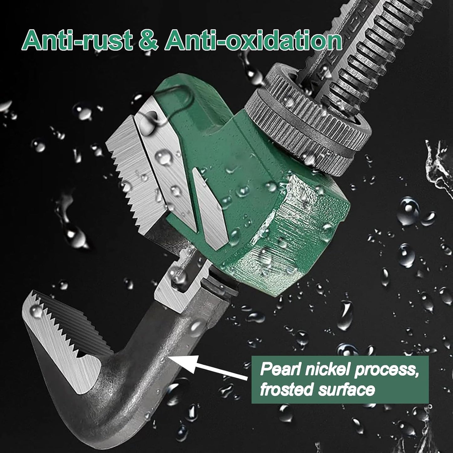 Versatile Heavy-Duty Adjustable F-Type Wrench