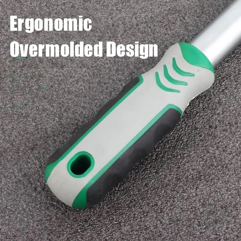 72‐Tooth Telescopic Reversible Ratchet – 48.5–63 cm, 1/2′′ Drive