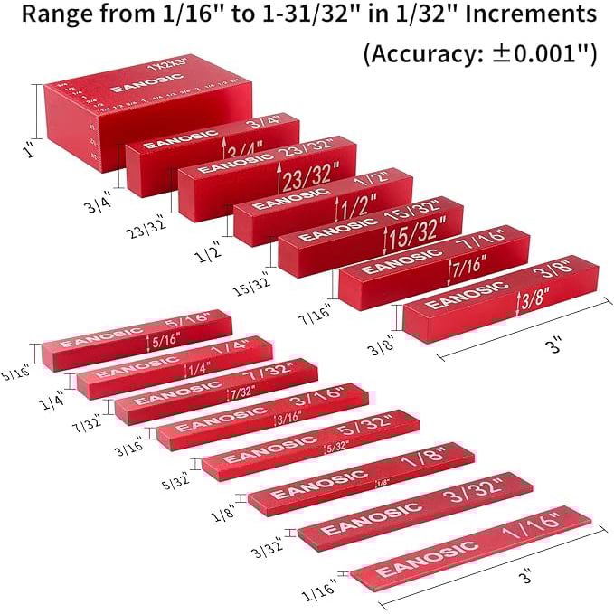 Precision Measurement Setup Blocks