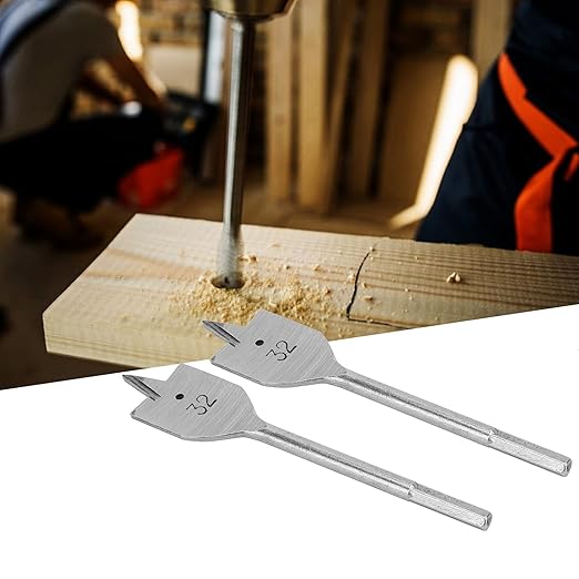 Versatile Wood Spade Drill Bit Set