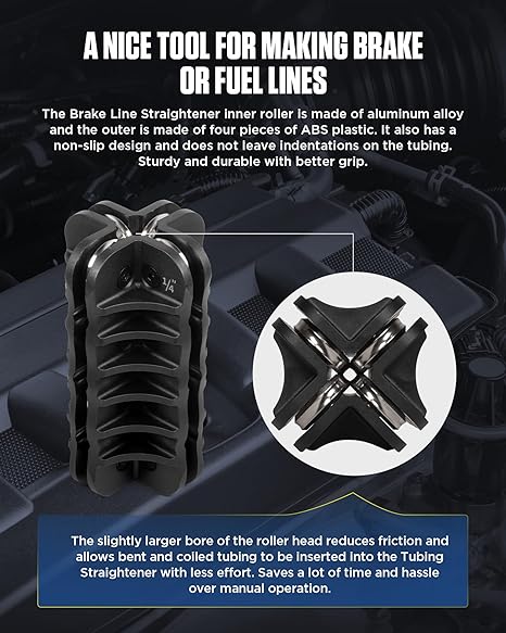 Handheld Brake Line Tubing Straightener
