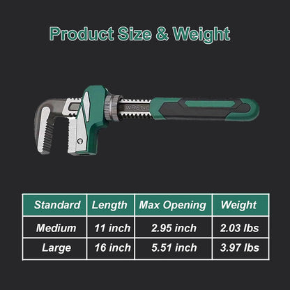 Versatile Heavy-Duty Adjustable F-Type Wrench