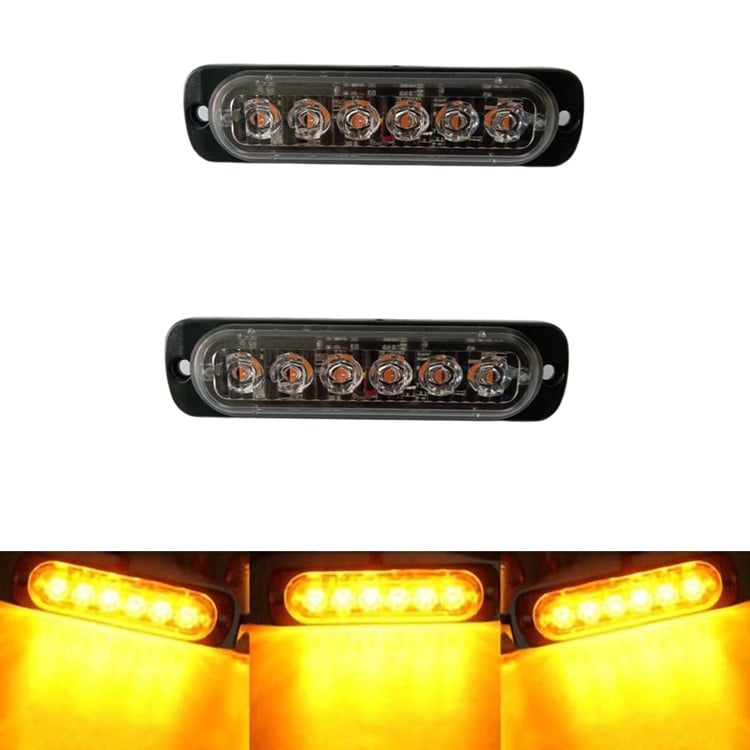🚘 Dual-Color Emergency Strobe Light