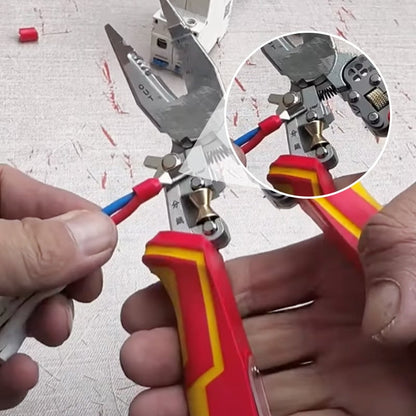 8-in-1 Multifunctional Wire Stripper with Electricity Measurement