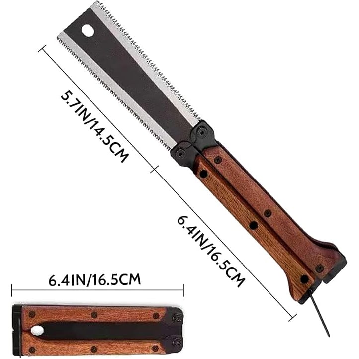 Pocket-Sized Japanese Folding Saw