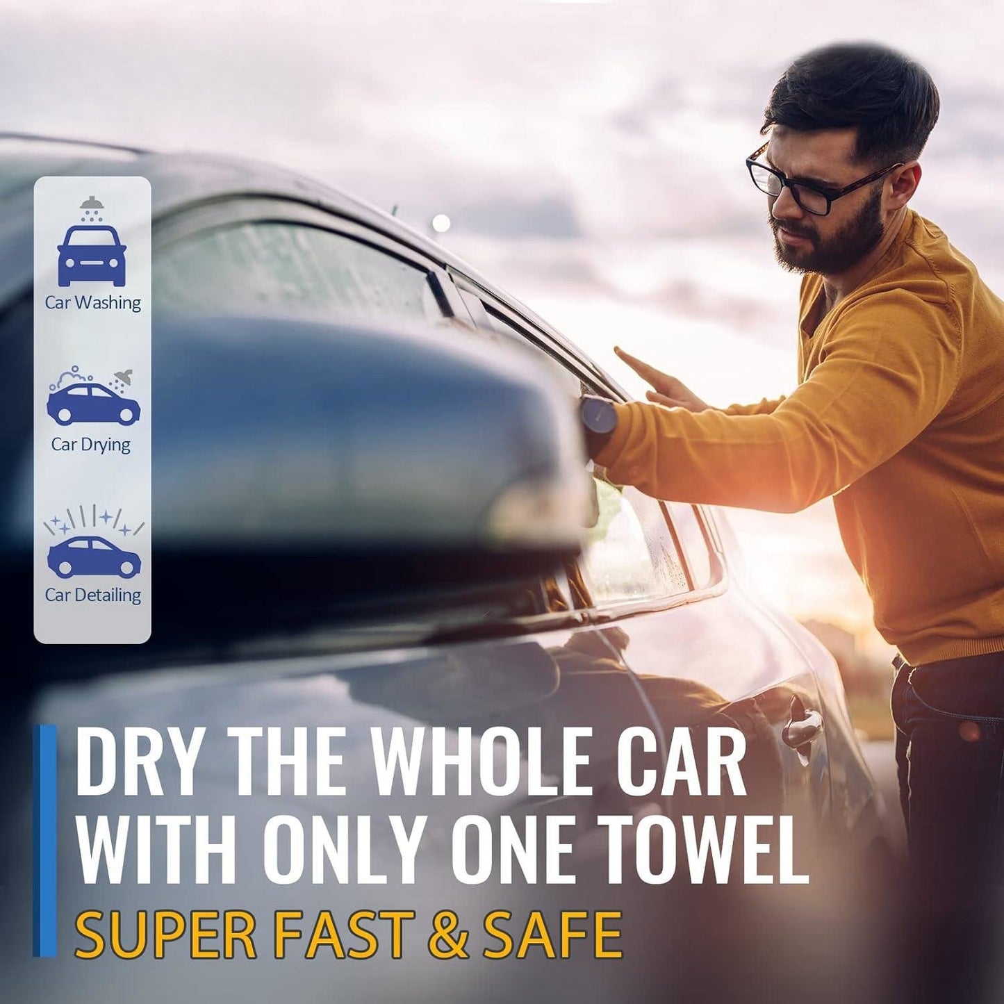 ✨Microfiber Car Drying Towel