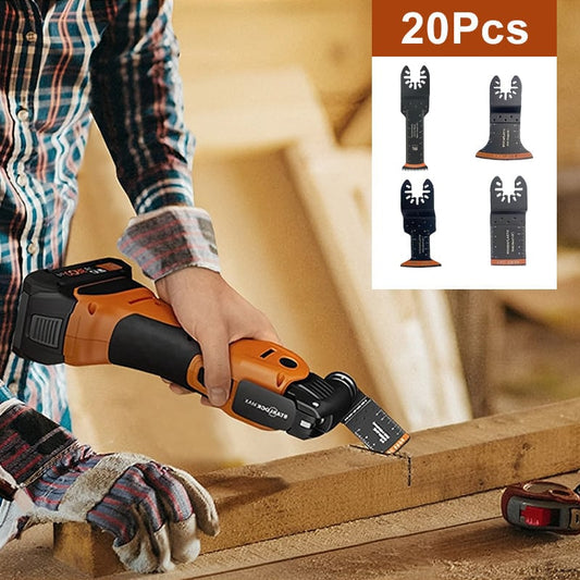 Curved-Edge Oscillating Tool Blade