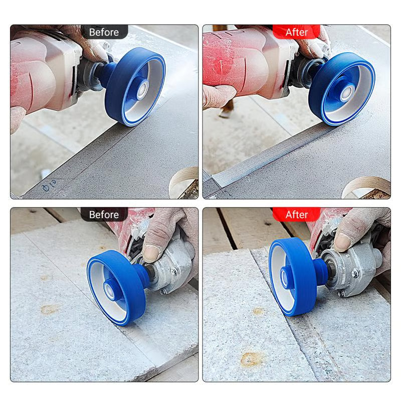 Diamond Flat Grinding Wheel - Marble/Tile Grooving & Grinding Disc for Stone, Countertop Edges - Angle Grinder Tool 5/8-11 Heavy Duty