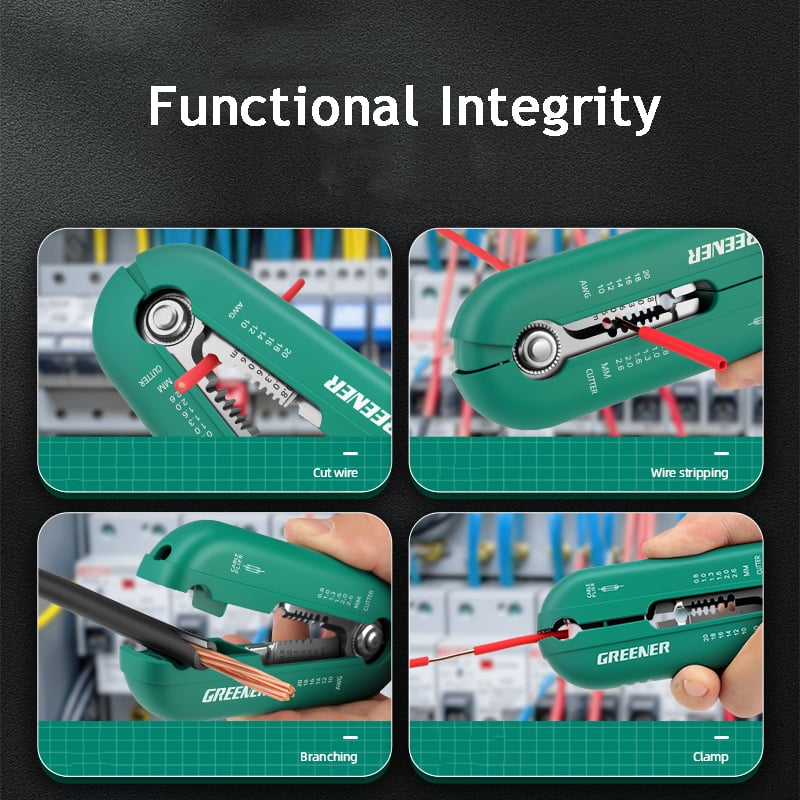 All‐in‐One Cable Stripper & Cutter Tool