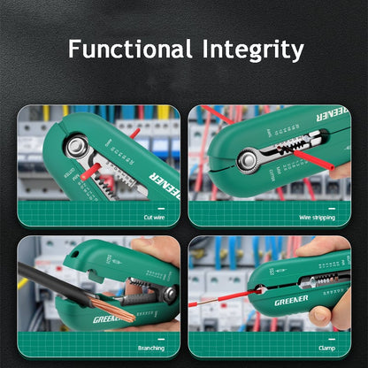 All‐in‐One Cable Stripper & Cutter Tool