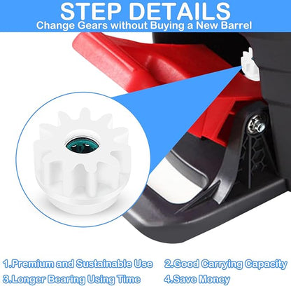 4 Pcs Universal Spin Mop Gear Replacement