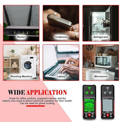 3‐in‐1 Precision EMF & RF Radiation Detector