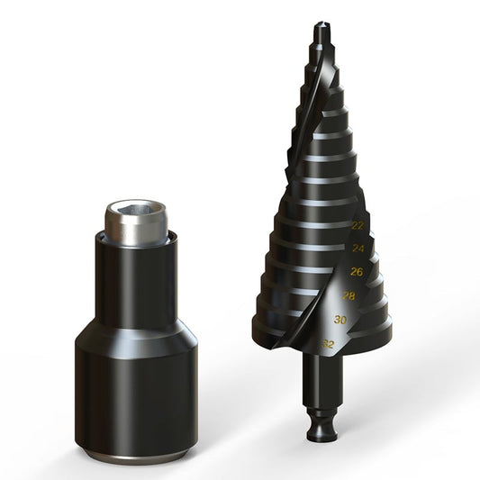 Spiral Step Drill Bit